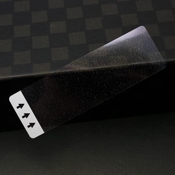 剥がしやすい 封印シール 日本製（糊どめ） (（200枚）80×25mm 一部のり無し)