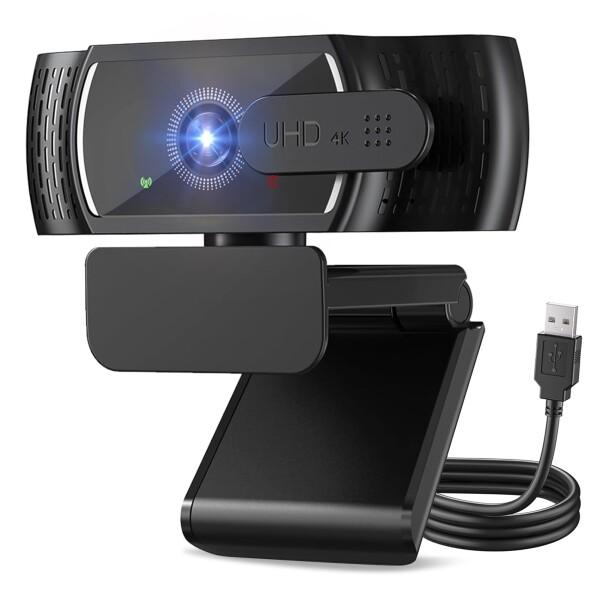 ZAIDER webカメラ 4K ウェブカメラ PCカメラ  プライバシー保護カバー付き 2つのマイ...