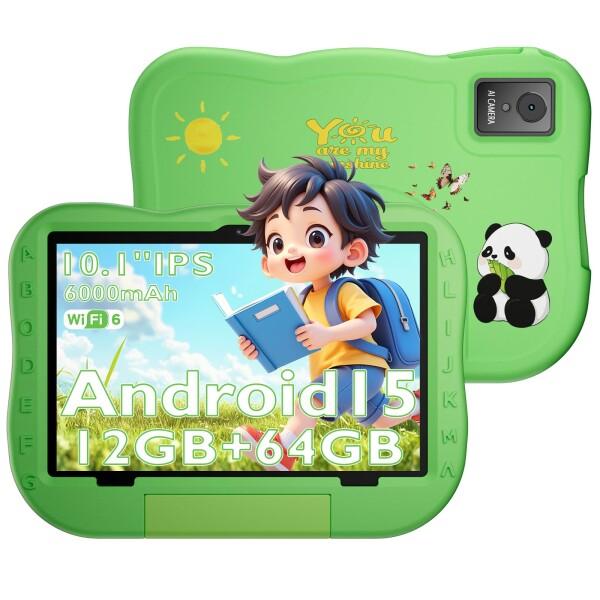 MENTUME P30 キッズタブレット 10インチ Wi-Fiモデル Android 15 子供 ...