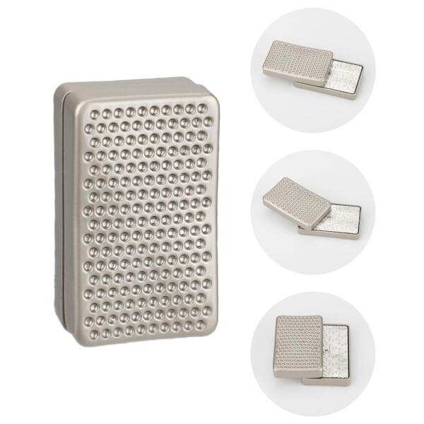 Moruna フィジェットトイ スライダー 金属製 ハニカム（蜂の巣）型 ADHD おもちゃ 大人用...