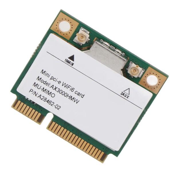 AX3000HMW デュアル バンド ミニ PCIe WiFi ネットワーク カード 802.11A...