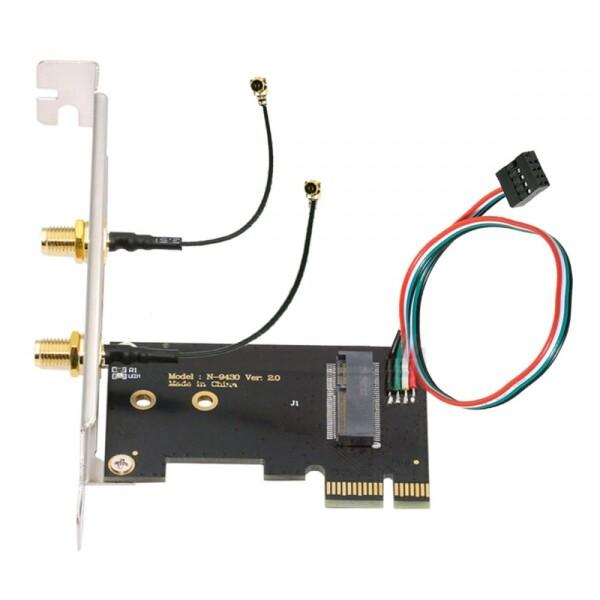CY カード ワイヤレス NGFF A/E キー WiFi カード - PCI-E Express ...