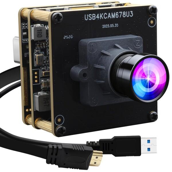 ELP 4K 60fps USB3.0 HDMI カメラモジュール H.264 コンピュータのための...
