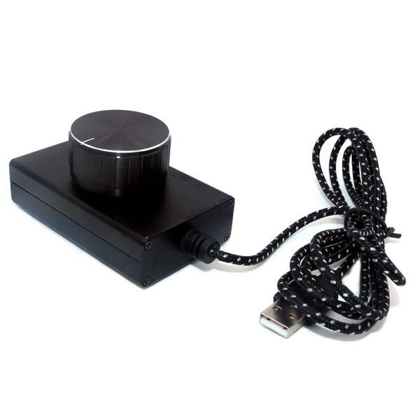 WINGONEERロスレスUSBボリュームコントロールノブワンスピーカーミュート機能対応Win7 /...