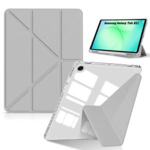 (HinZann) Samsung Galaxy Tab ケース、Galaxy Tab A11 2025/A9 2023 8.7インチ用、PUレザー外層+TPU内層、軽量・360
