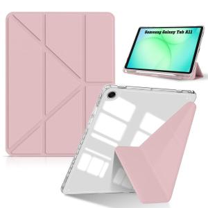 (HinZann) Samsung Galaxy Tab ケース、Galaxy Tab A11 2025/A9 2023 8.7インチ用、PUレザー外層+TPU内層、軽量・360