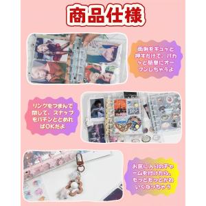 Tibemiシール帳 女の子 はがせるa7 シ...の詳細画像3