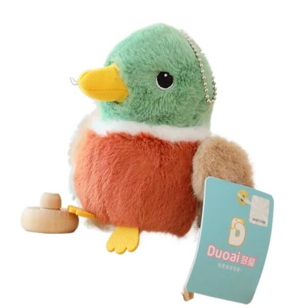 柔らかい短いぬいぐるみのキウイの鳥のぬいぐるみ - 子供やティーンに最適 | 11cm,マガモ
