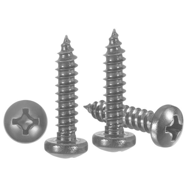 METALLIXITY プラスパンヘッドセルフタッピングスクリュー（#8x3/4"）25個 304ス...