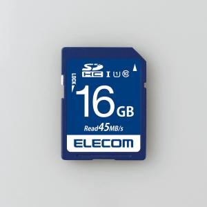 エレコム SDHCメモリーカード 16G データ復旧サービス付きSDカード ゆうパケット便｜chanto3588