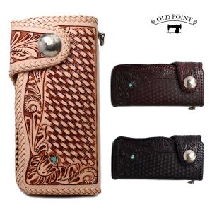 龍 長財布 カービング ロングウォレット ライダース 和柄 モルガン