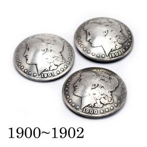 シルバー コンチョ 1ダラー モルガン イーグル コインコンチョ