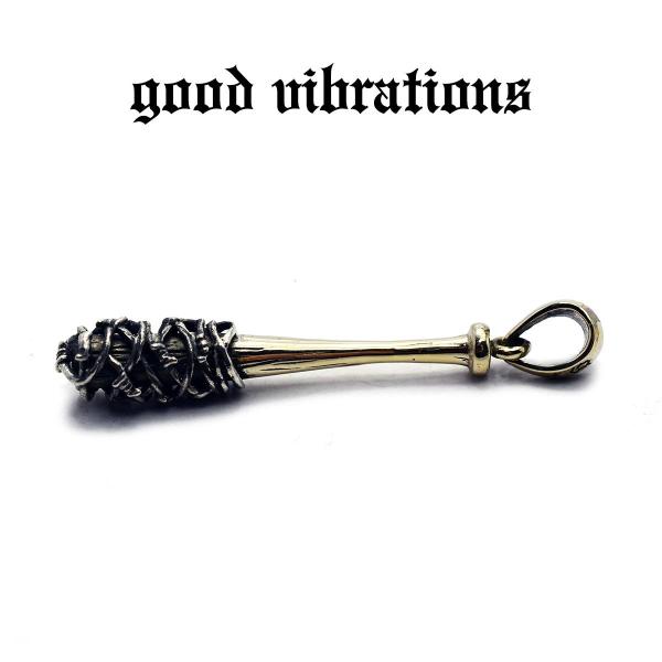 【正規取扱店】good vibrations  当店限定 ブラス×スターリングシルバー 救世主 ニー...
