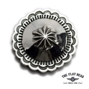 コンチョ シルバーアクセサリー ネイティブデザイン ビッグサイズ 43mm