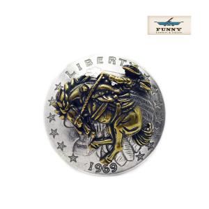 シルバー コンチョ 1ダラー モルガン コインコンチョ オールドコイン