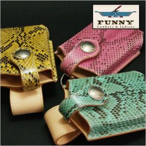 ファニー 財布 スマートフォンケース ダイアモンドパイソン/カラー【iPhone SE 5 5s 12mini対応】 FUNNY｜chaos-accessory
