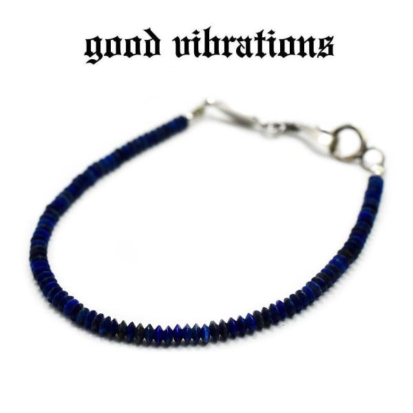 シルバーアクセサリー 天然石 ビーズ 3mm ブレスレット ラピスラズリ 瑠璃 18cm 20cm ...