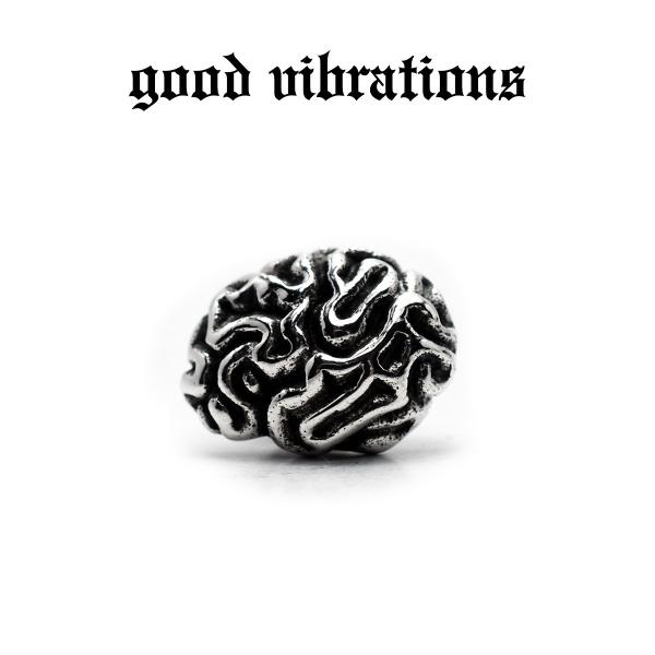 【正規取扱店】good vibrations ピアス グッドバイブレーションズ 脳 ブレーン 脳ミソ...