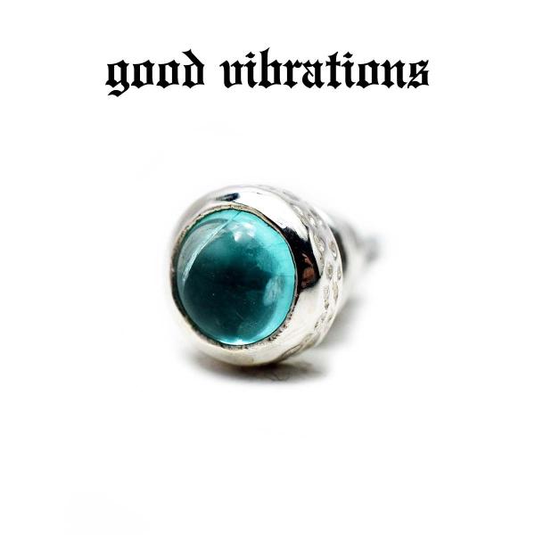 【正規取扱店】good vibrations＜ピアス 燐灰石 アパタイト 天然石 シルバー925 メ...