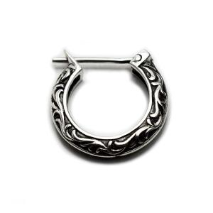 シルバーアクセサリー ピアス 片耳 メンズ ブ...の詳細画像1
