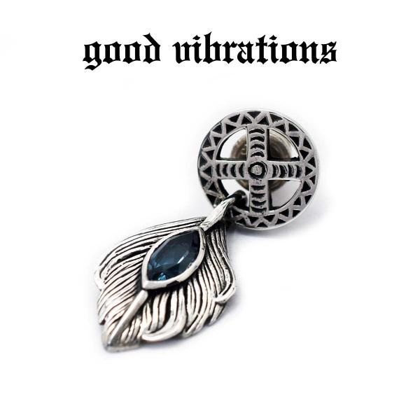 【正規取扱店】good vibrations＜ロンドンブルートパーズ メディスンホイール フェザー ...