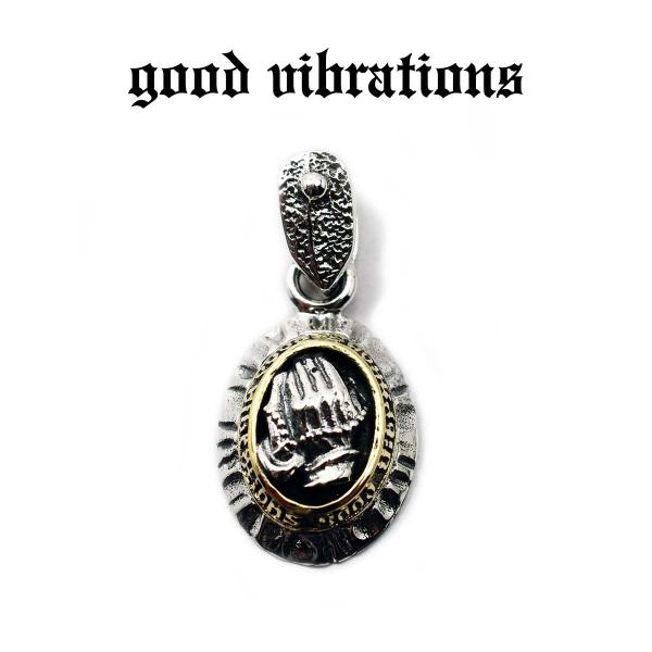 【正規取扱店】good vibrations プレイング・ハンズ ペンダントトップ ソーカル/メキシ...