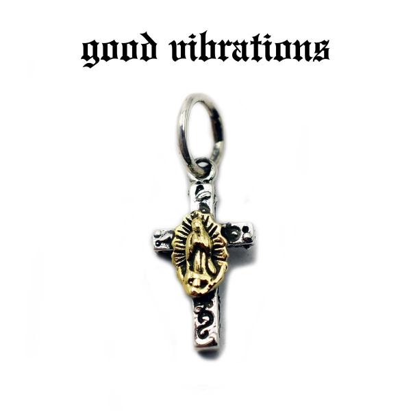 【正規取扱店】good vibrations メキシカン クロス＆マリア XXSサイズ チャーム ペ...