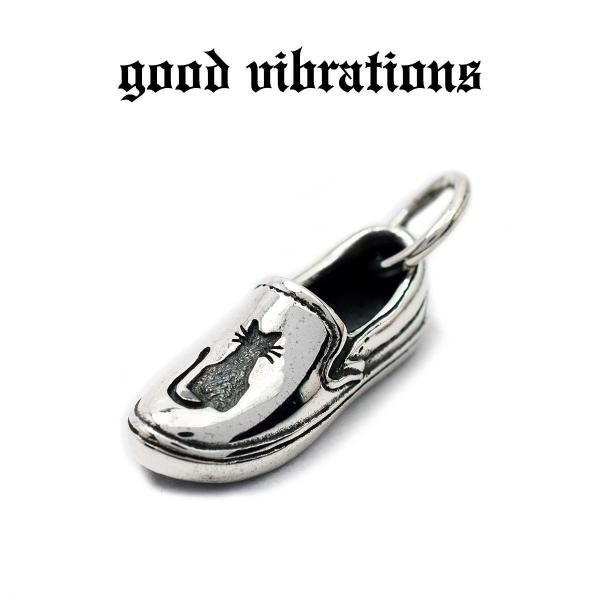 【正規取扱店】good vibrations  スリッポン スニーカー ネコ キャット 模様 チャー...