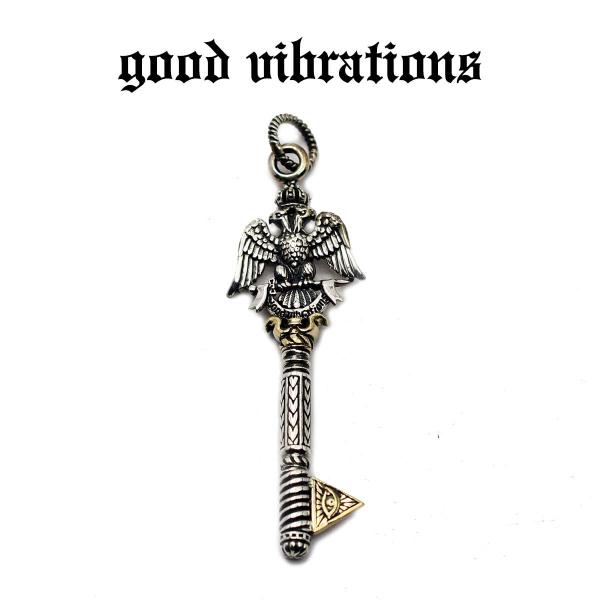 【正規取扱店】good vibrations グッドバイブレーションズ 双頭の鷲＆ピラミッド・アイ ...