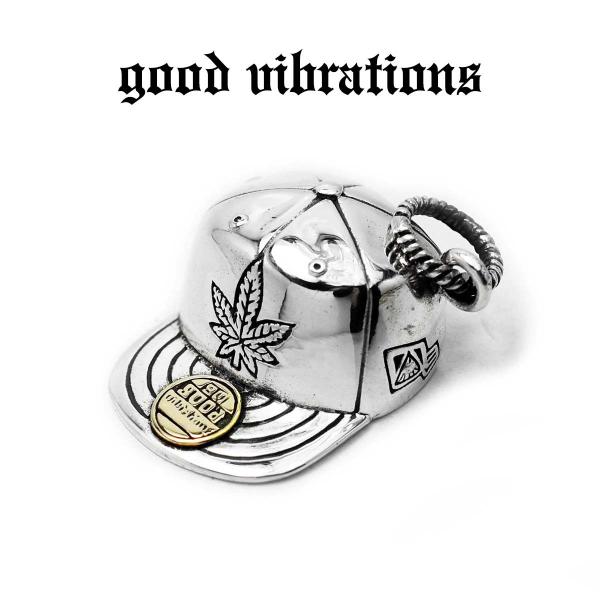 【正規取扱店】good vibrations ニューエラ型 キャップ グラスモチーフ チャーム スタ...