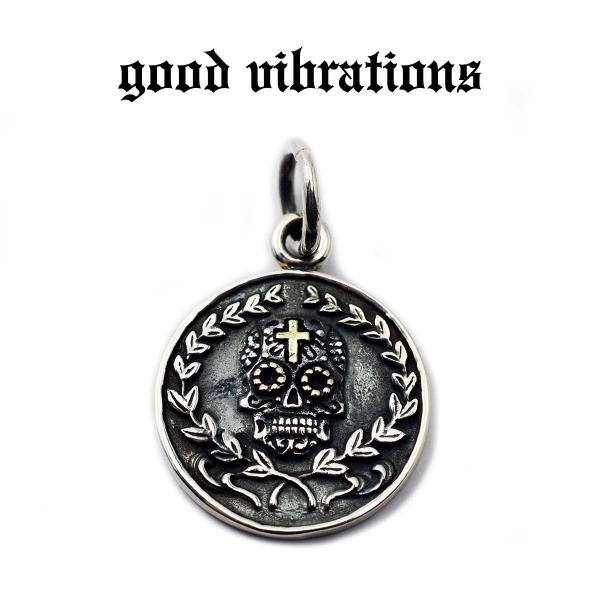 【正規取扱店】good vibrations シルバー製ペンダント トップ アクセサリー メキシカン...