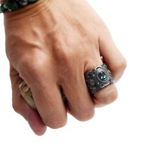 シルバーアクセサリー 指輪 メンズ グッドバイ...の詳細画像4
