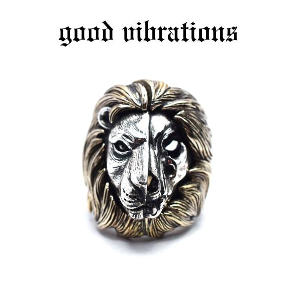 【正規取扱店】good vibrations 指輪 ユニセックス  トゥーフェイス ノーマル＆スカル...
