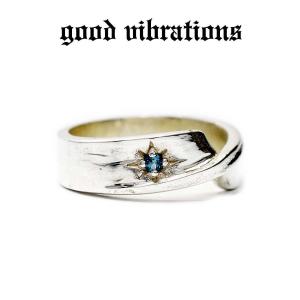 good vibrations リング シルバー925 指輪 メンズ ラピスラズリ 天然石