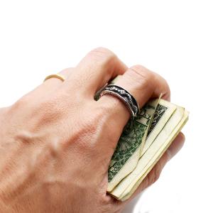 シルバーアクセサリー 指輪 メンズ グッドバイ...の詳細画像3