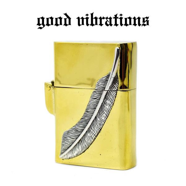 【正規取扱店】good vibrations/グッドバイブレーションズ＜重厚オイルライター ソリッド...