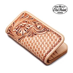 長財布 財布 ラウンドファスナー ラグ生地使用 ウォレット オルテガ