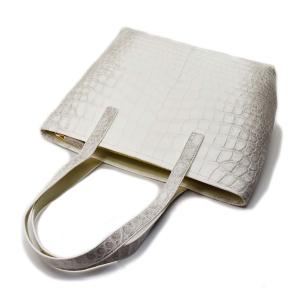 B5サイズ収納 本革 ヒマラヤ クロコダイル ...の詳細画像1