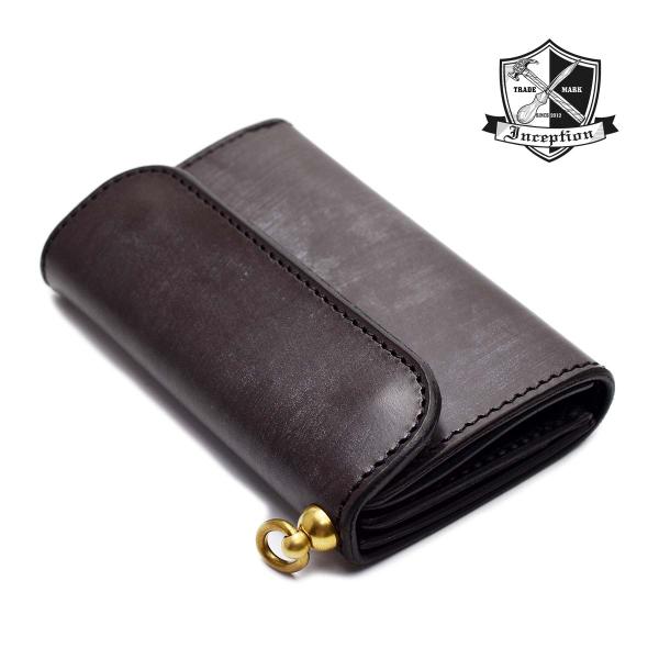 インセプション 財布 長財布 ミディアムハーフウォレット UKブライドルレザー ミドルウォレット ト...