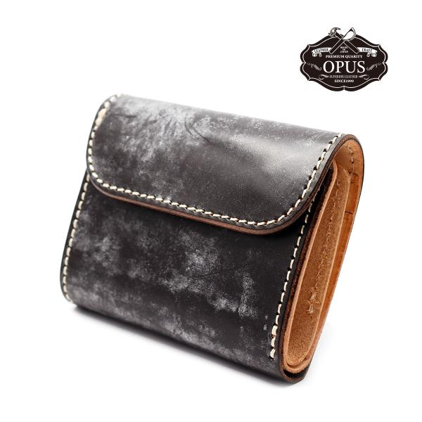 オーパス 財布 ショートウォレット UKブライドルレザー・ミニウォレット OCW-E-DB ダークブ...