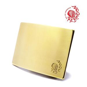 REDMOON（レッドムーン） プレートバックル シルバー ベルト バックル