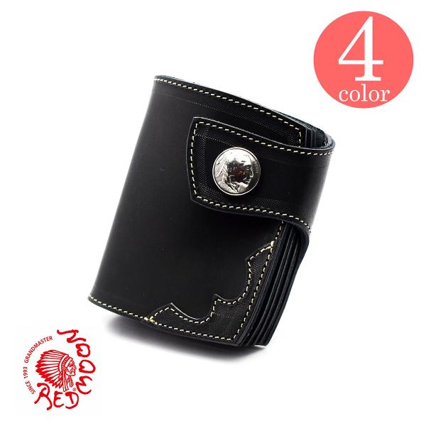 レッドムーン 財布 ミッドライン サドルレザーショートウォレット NHR-01CE-MID (タイプ...