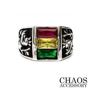 ボブマーリーリング】ラスタ リング ゴールド シルバー925 K18