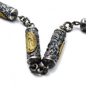 シルバーアクセサリー ウォレットチェーン シル...の詳細画像3