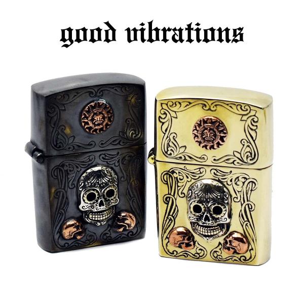 【正規取扱店】good vibrations/グッドバイブレーションズ＜ブラスケースライター　メキシ...