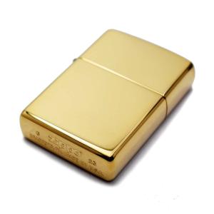 ZIPPO（ジッポー） オイルライター ジッポ Brushed Brass レギュラー