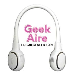 SIWON Geek Aire プレミア ネックファン（ホワイト）シウォン ギーク プレミア ネック...