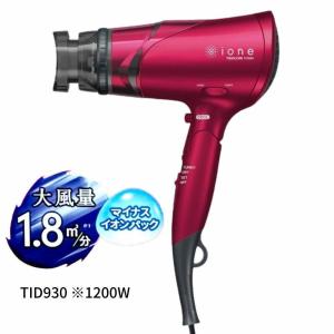 テスコム tescom ione 大風量 1200W 毛先うるおう マイナス・イオンパック TID930マイナスイオンドライヤー