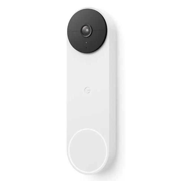 Google Nest Doorbell GA01318-JP Snow 内蔵バッテリー・電源直結併...