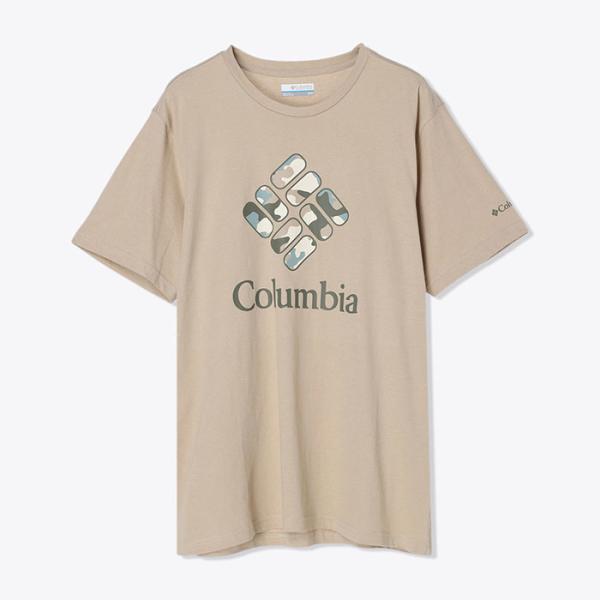 Columbia コロンビア アウトドア 半袖 プリント Tシャツ メンズ ラピッド リッジ グラフ...